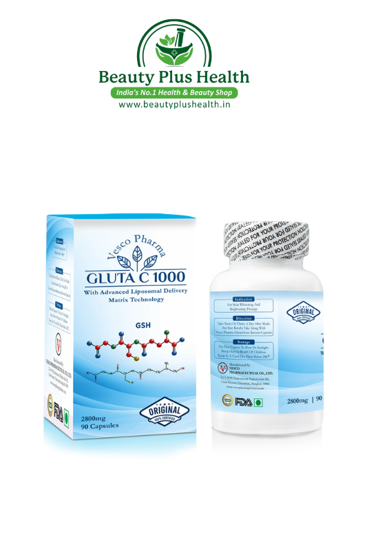 Vesco Pharma Gluta C 1000 Glutathione Capsules