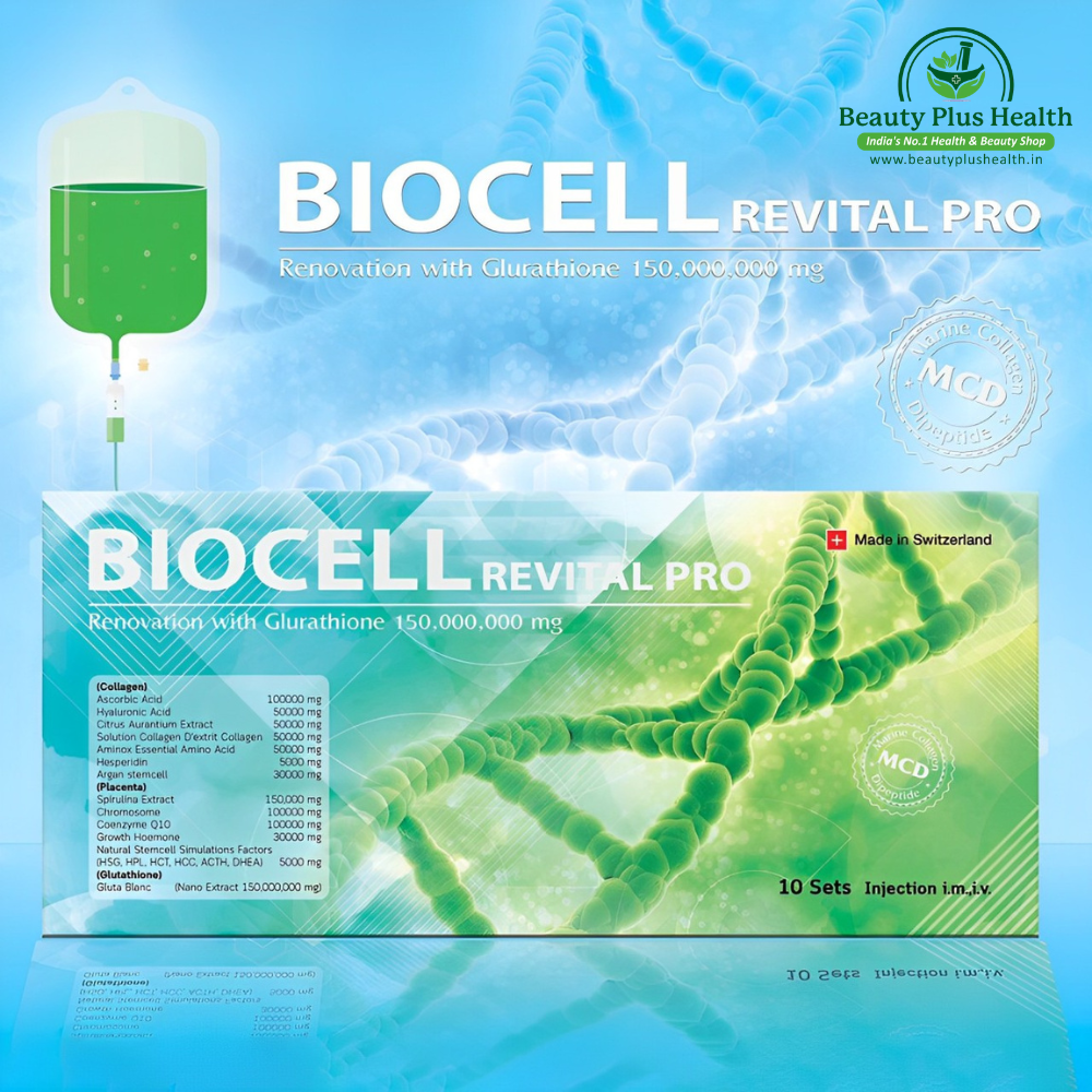 Biocell Revital Pro Renovation With Glutathione 150,000,000 mg Injection