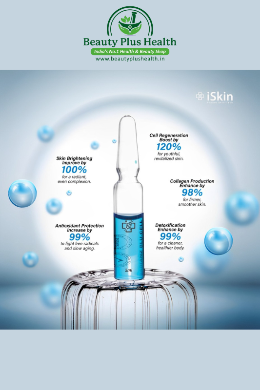 iSkin Radianz Blu Cell With NAD Glutathione Injection