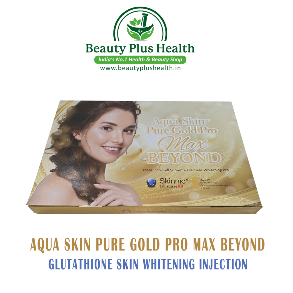 Aqua Skin Pure Gold Pro Max Beyond Glutathione injection