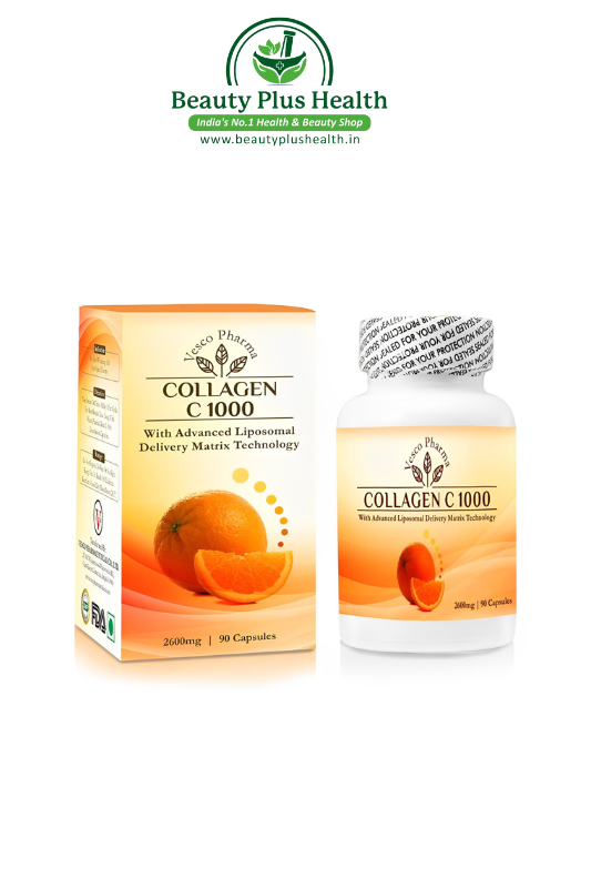 Vesco Pharma Collagen C 1000 Collagen & Vitamin C Capsules