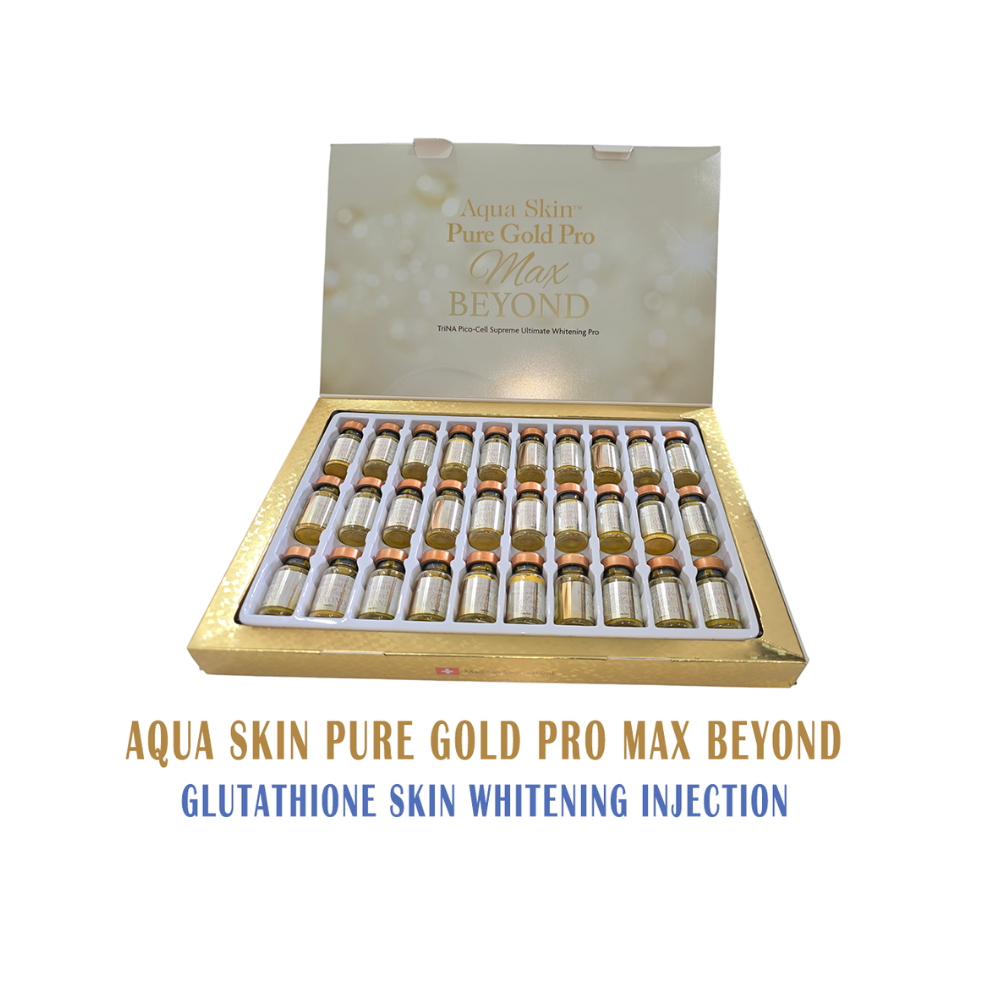 Aqua Skin Pure Gold Pro Max Beyond Glutathione injection