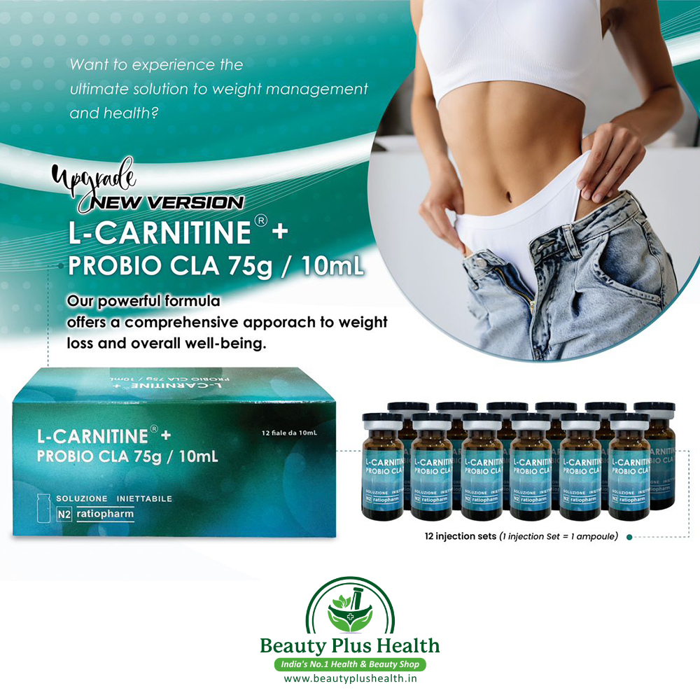 Ratiopharm L Carnitine 75 Gram Weight Loss & Fat Loss Injection